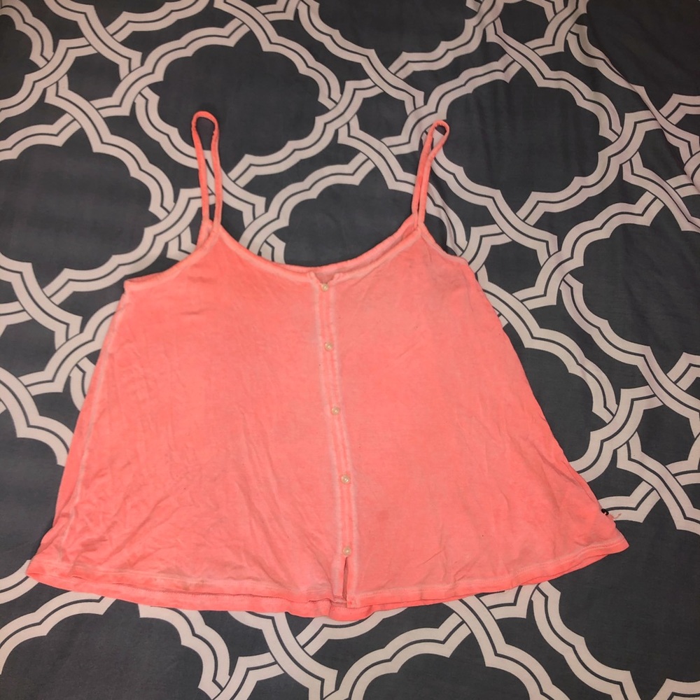 AE neon coral cami